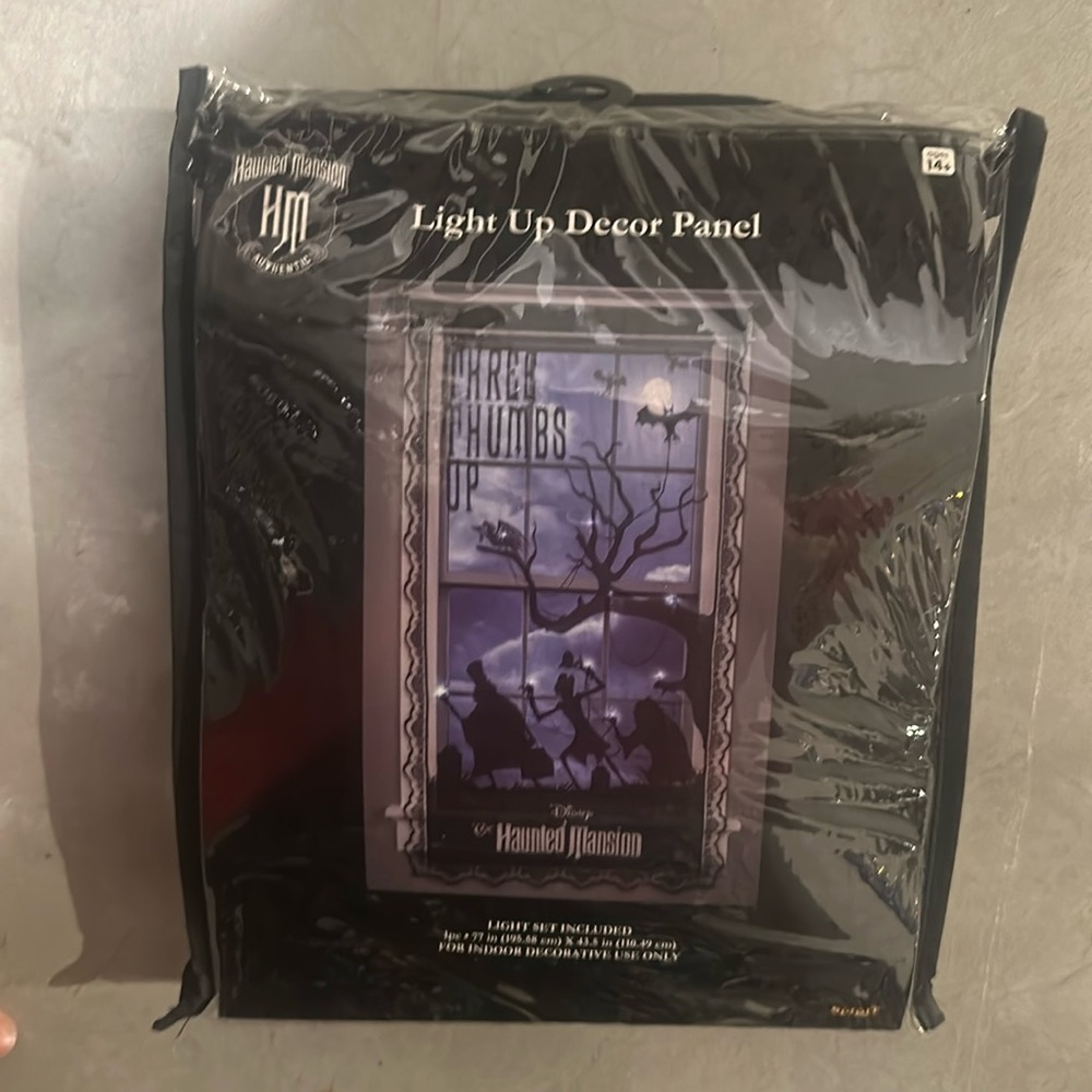 DISNEY HAUNTED MANSION LIGHT UP DECOR